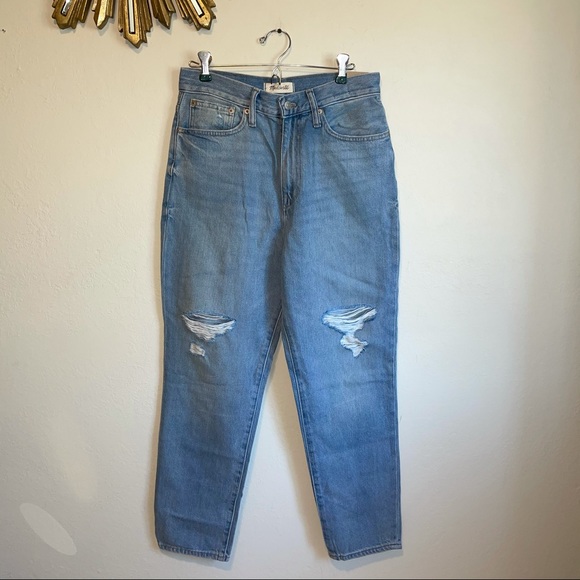Madewell The Mom Jean Gilford Ripped Edition - Picture 2 of 11